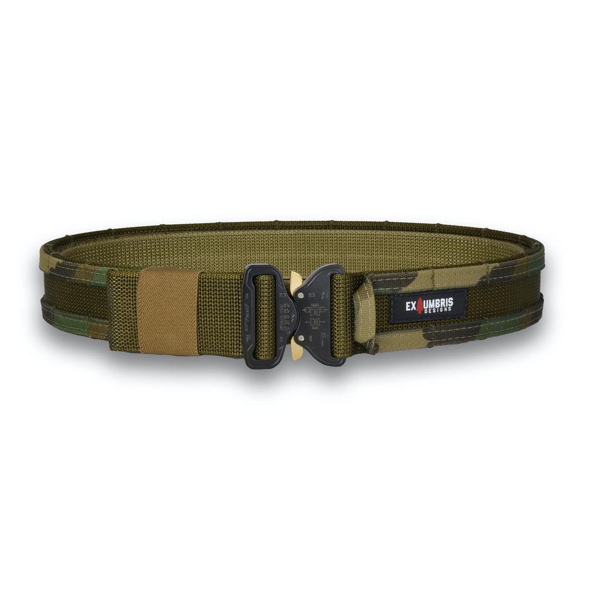 2” Assault Belt - M81/Military Green w/Black Buckle – Ex Umbris