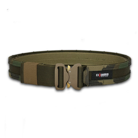 2” Assault Belt - M81/Military Green w/Brown Buckle