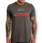 "KILL CAPTURE" TEE (HEATHER METAL)
