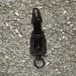 ONE SHEAR®️ tactical retention leash with belt clip and steel braided line