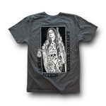 "BLIND JUSTICE" TEE (HEATHER CHARCOAL)