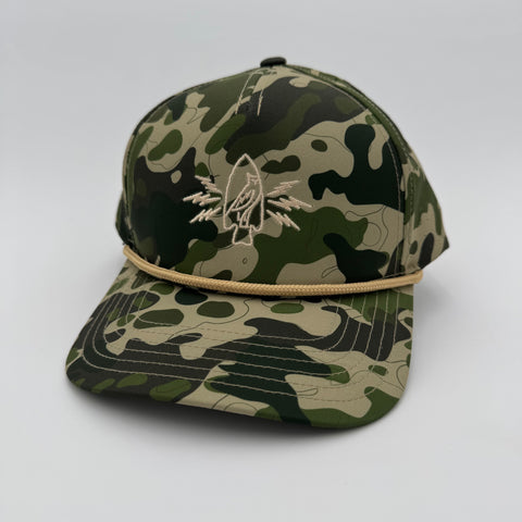 SOBRŌ Laser Cut Active Hat- DuckLand Camo