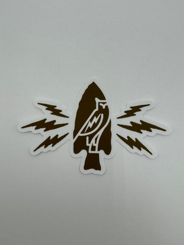 Signal Sticker Coyote Brown/White