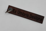 Ex Umbris Designs Leather Keychain