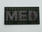Laser Cut IR Med Designator Patch