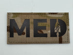 Laser Cut IR Med Designator Patch
