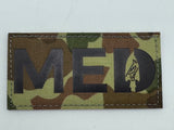 Laser Cut IR Med Designator Patch