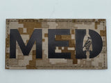 Laser Cut IR Med Designator Patch