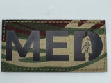 Laser Cut IR Med Designator Patch
