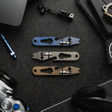Titanium Keychain Multi-Tool