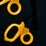 MINI Compact Medical Tactical Trauma Shears Phantom Orange Glow Clearance